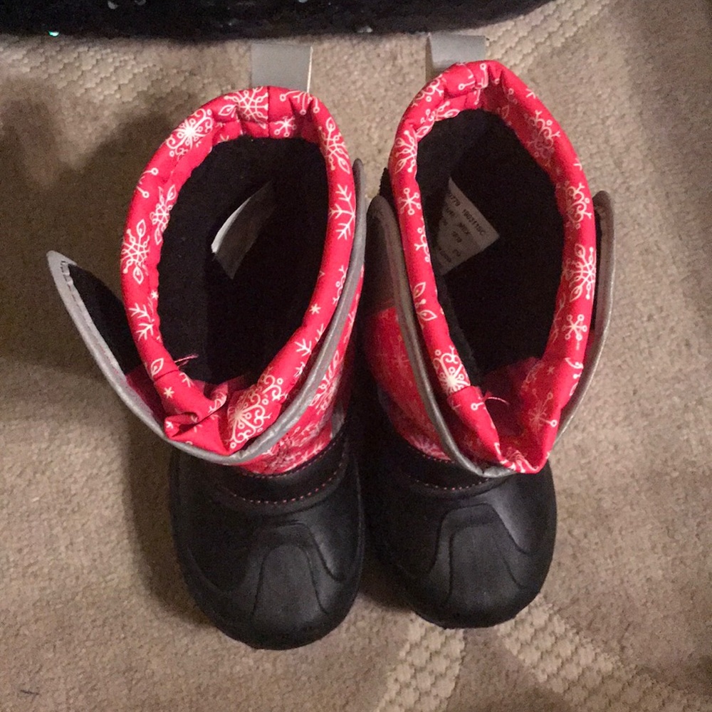 Girls Light Up Winter Boots